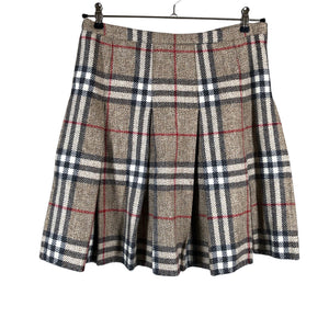 Naisten Burberry - Vekkihame, koko 40 - Ruskea (1)