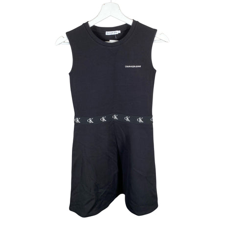 Tyttöjen Calvin Klein Jeans - Trikoomekko, koko 158 - 164 - Musta ()
