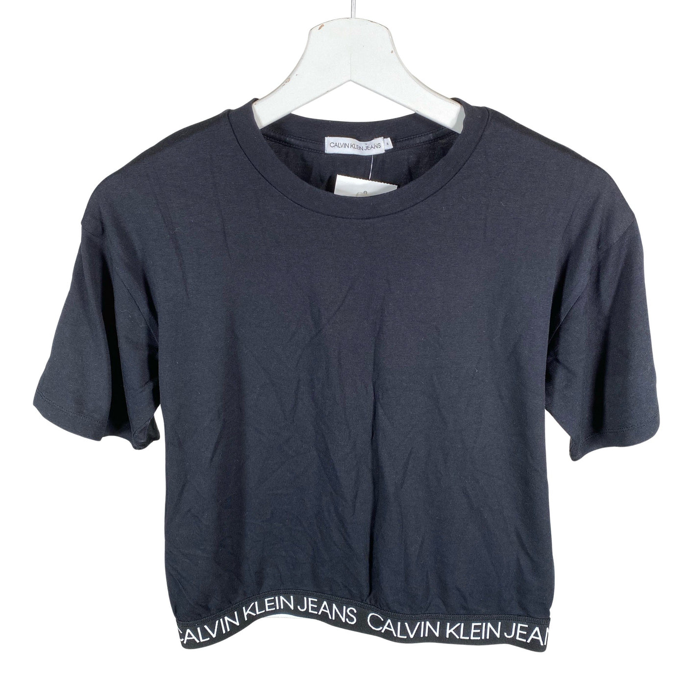 Tyttöjen Calvin Klein Jeans - T-paita, koko 158 - 164 - Musta (1)