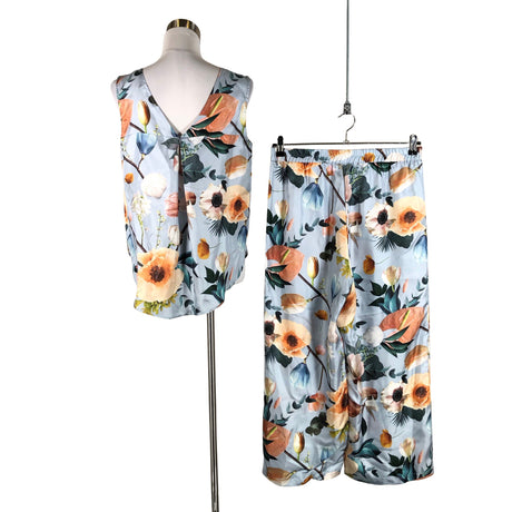 Naisten Uhana Design - Ohuet housut, koko 36 - Vaaleansininen (2)