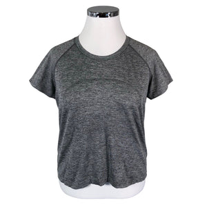 Naisten Lululemon - Urheilupaita, lyhyet hihat, koko 42 - Harmaa (1)