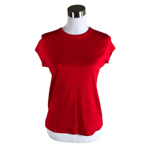 Naisten Massimo Dutti - T-paita, koko 36 - Punainen (1)