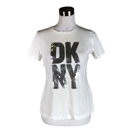 Naisten DKNY - T-paita, koko 36 - Valkoinen ()