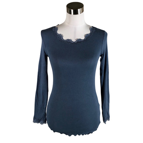 Naisten Fransa - Trikoopaita, koko 36 - Sininen ()