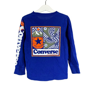 Poikien Converse - Trikoopaita, koko 98 - 104 - Sininen (2)