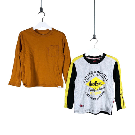 Poikien Lee Cooper - Trikoopaita, koko 98 - 104 - Harmaa ()