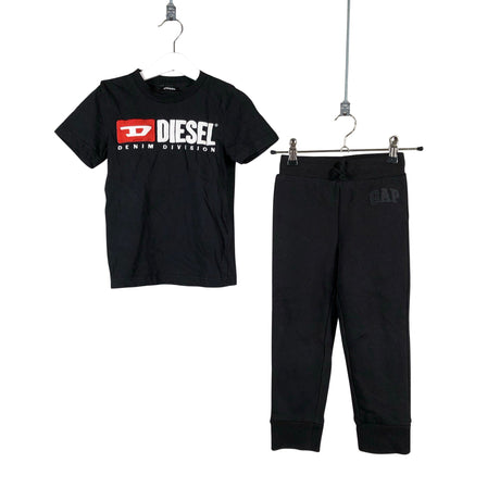 Unisex Diesel - T-paita, koko 98 - 104 - Musta ()