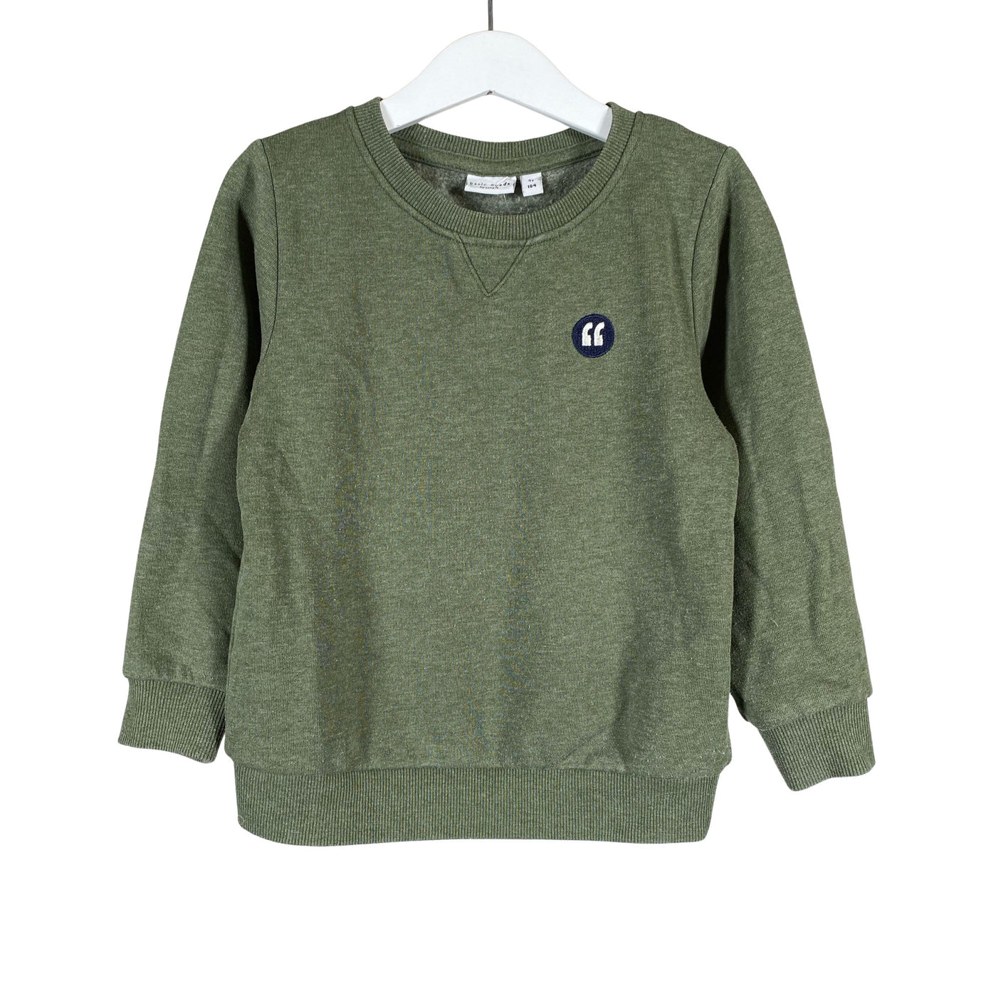 Unisex Name It - Collegepaita, koko 98 - 104 - Vihreä (1)