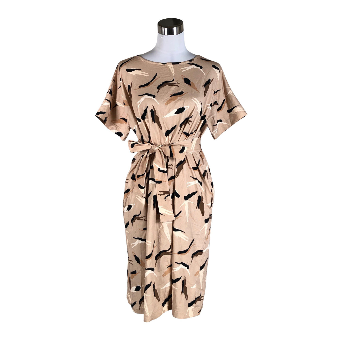 Naisten Yo Zen - Trikoomekko, koko 38 - Beige (1)