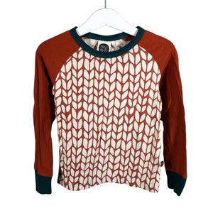 Unisex Mainio - Trikoopaita, koko 98 - 104 - Ruskea (1)