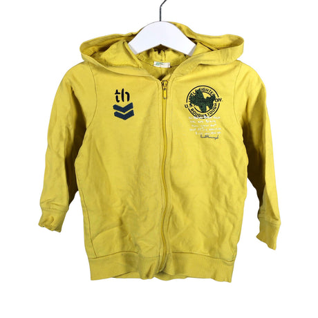 Unisex Benetton - Huppari, koko 86 - 92 - Keltainen ()