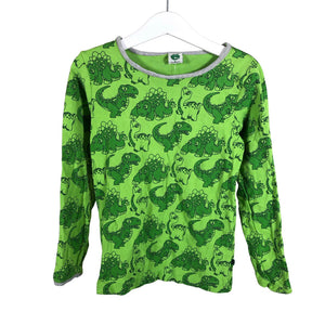 Unisex Småfolk - Trikoopaita, koko 110 - 116 - Vihreä (1)