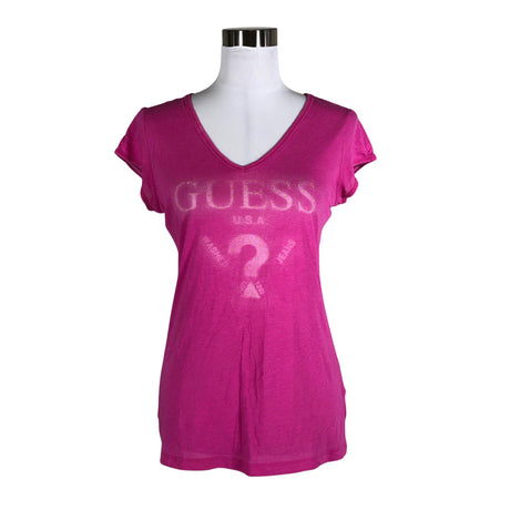 Naisten Guess - T-paita, koko 38 - Pinkki ()