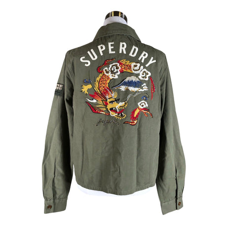 Naisten Superdry - Kesätakki, koko 40 - Vihreä (2)