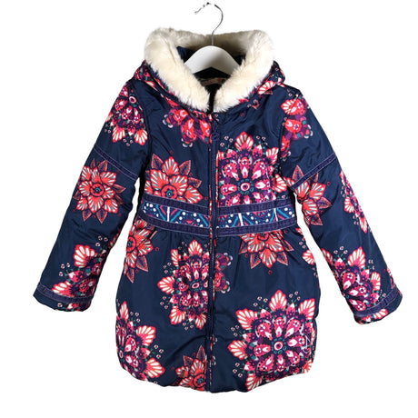 Tyttöjen Desigual - Toppatakki, koko 122 - 128 - Sininen ()