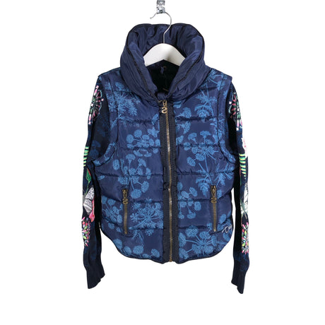 Tyttöjen Desigual - Kevyttoppatakki, koko 122 - 128 - Sininen ()