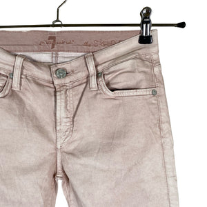 Naisten 7 for all mankind - Farkut, koko W26 - Vaaleanpunainen (3)