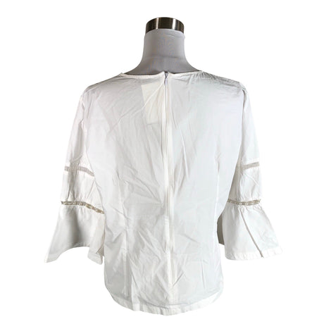 Naisten Sisley - Pusero, koko 40 - Valkoinen (2)