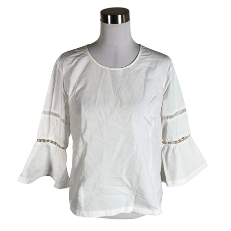 Naisten Sisley - Pusero, koko 40 - Valkoinen ()