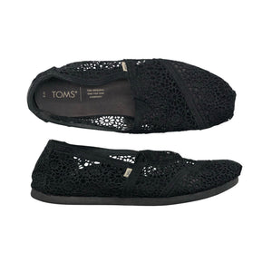 Naisten Toms - Loaferit, koko 38 - Musta (1)