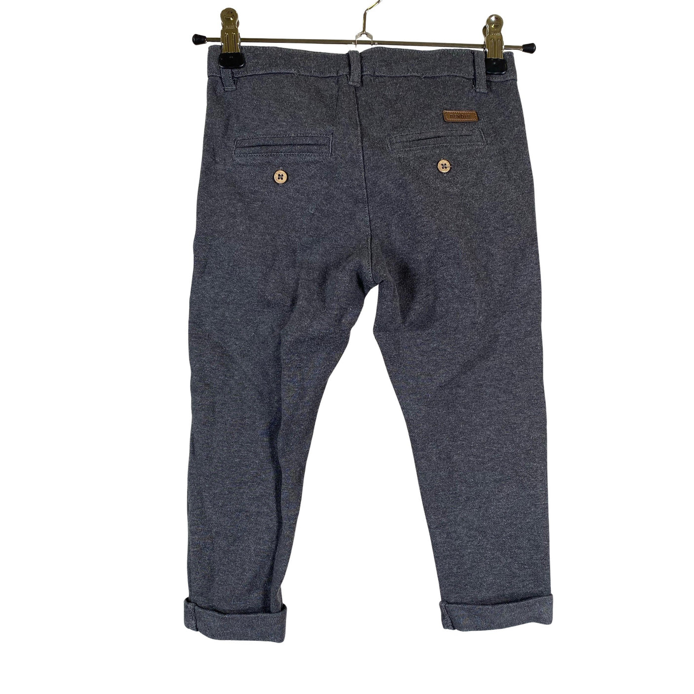 Unisex Newbie - Trikoohousut, koko 92 - 98 - Harmaa (2)