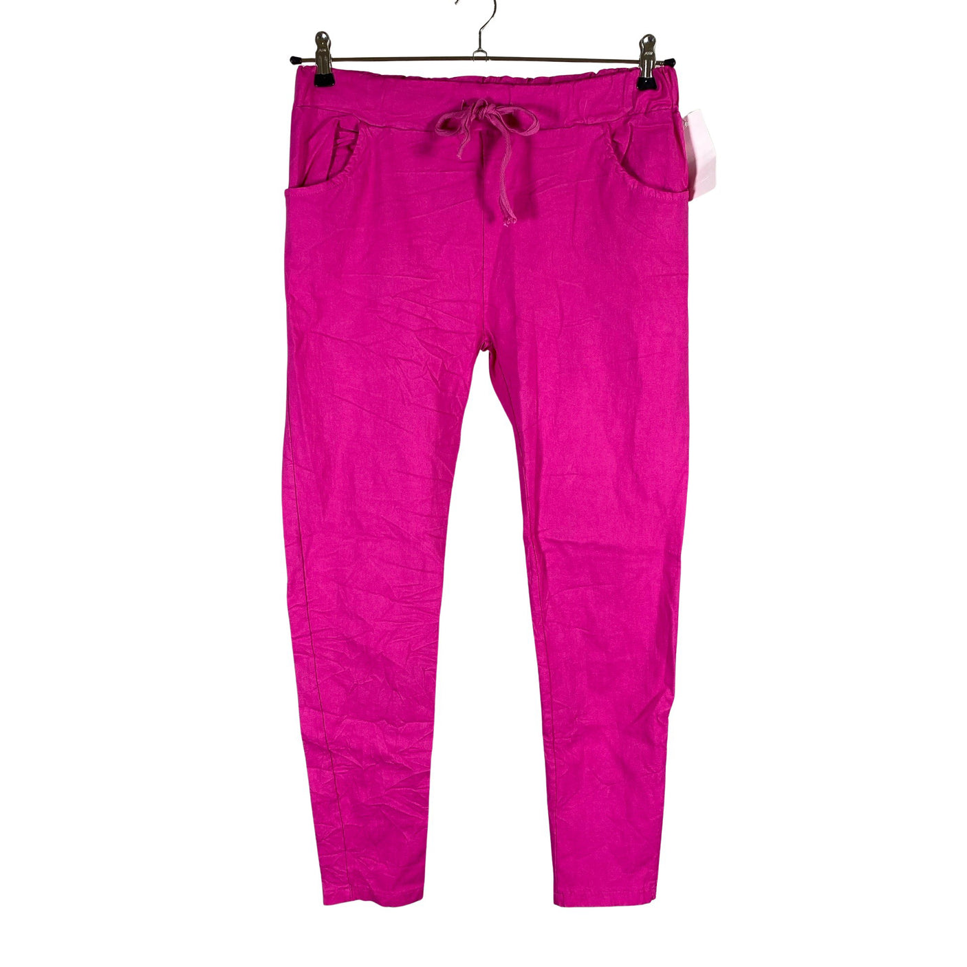 Naisten New Collection - Trikoohousut, koko 38 - Pinkki (1)