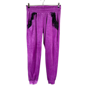Naisten Paparazzi Fashion - Trikoohousut, koko 40 - Violetti (1)
