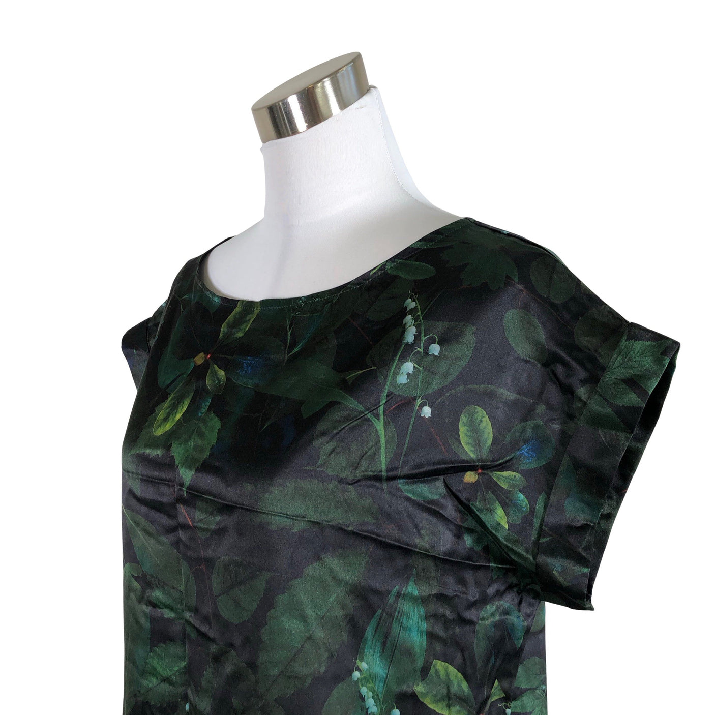 Naisten Uhana Design - Sifonkimekko, koko 36 - Vihreä (3)
