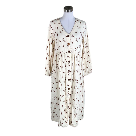 Naisten Kaiko - Kangasmekko, koko 36 - Beige ()