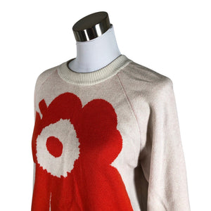 Naisten Marimekko - Neulepaita, koko 34 - Luonnonvalkoinen (3)