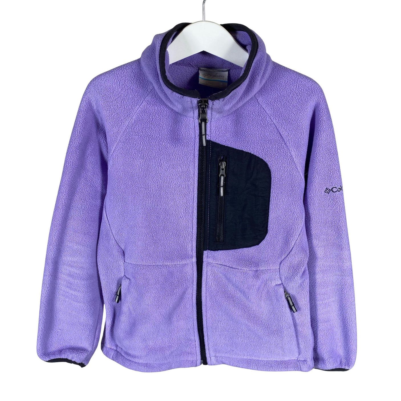 Tyttöjen Columbia - Fleecetakki, koko 140 - 146 - Violetti (1)