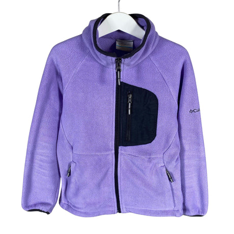 Tyttöjen Columbia - Fleecetakki, koko 140 - 146 - Violetti ()