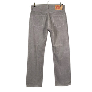 Miesten Levi's - Samettihousut, koko W36 - Harmaa (2)