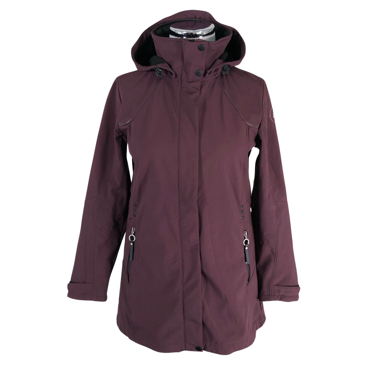 Naisten Luhta - Softshell-takki, koko 42 - Viininpunainen (1)