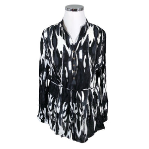 Naisten Bianca - Sifonkitunika, koko 46 - Musta (1)