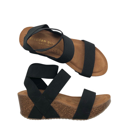 Naisten Steve Madden - Kiilakorkosandaalit, koko 36 - Musta ()