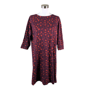 Naisten Marimekko - Trikoomekko, koko 40 - Viininpunainen (1)
