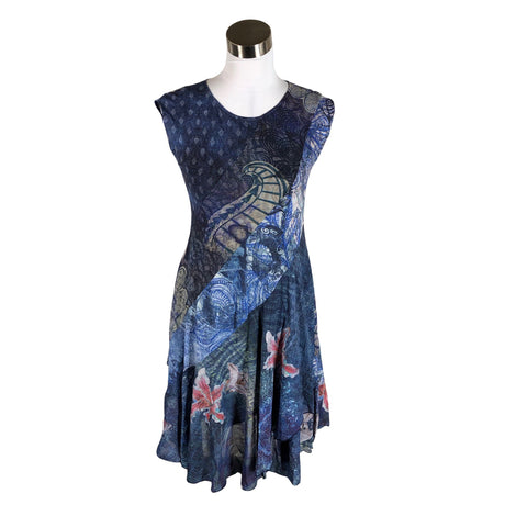 Naisten Desigual - Sifonkimekko, koko 36 - Sininen ()
