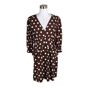 Naisten River Island - Sifonkimekko, koko 40 - Ruskea (1)