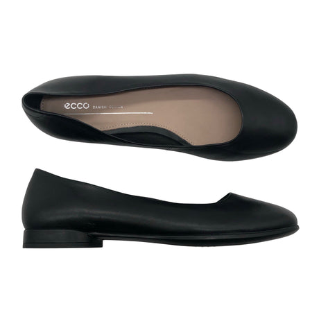 Naisten Ecco - Ballerinat, koko 40 - Musta ()
