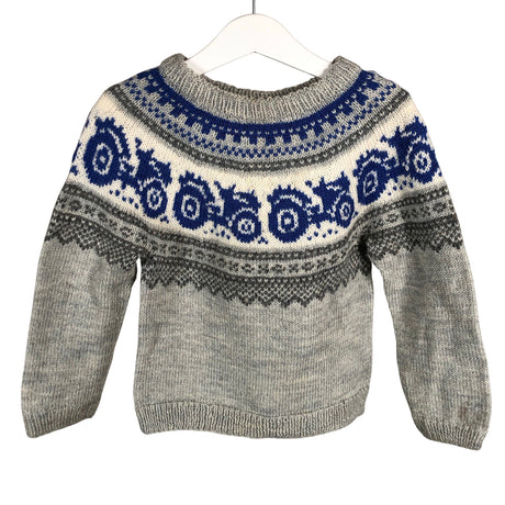 Unisex Handmade - Neulepaita, koko 104 - 110 - Harmaa ()