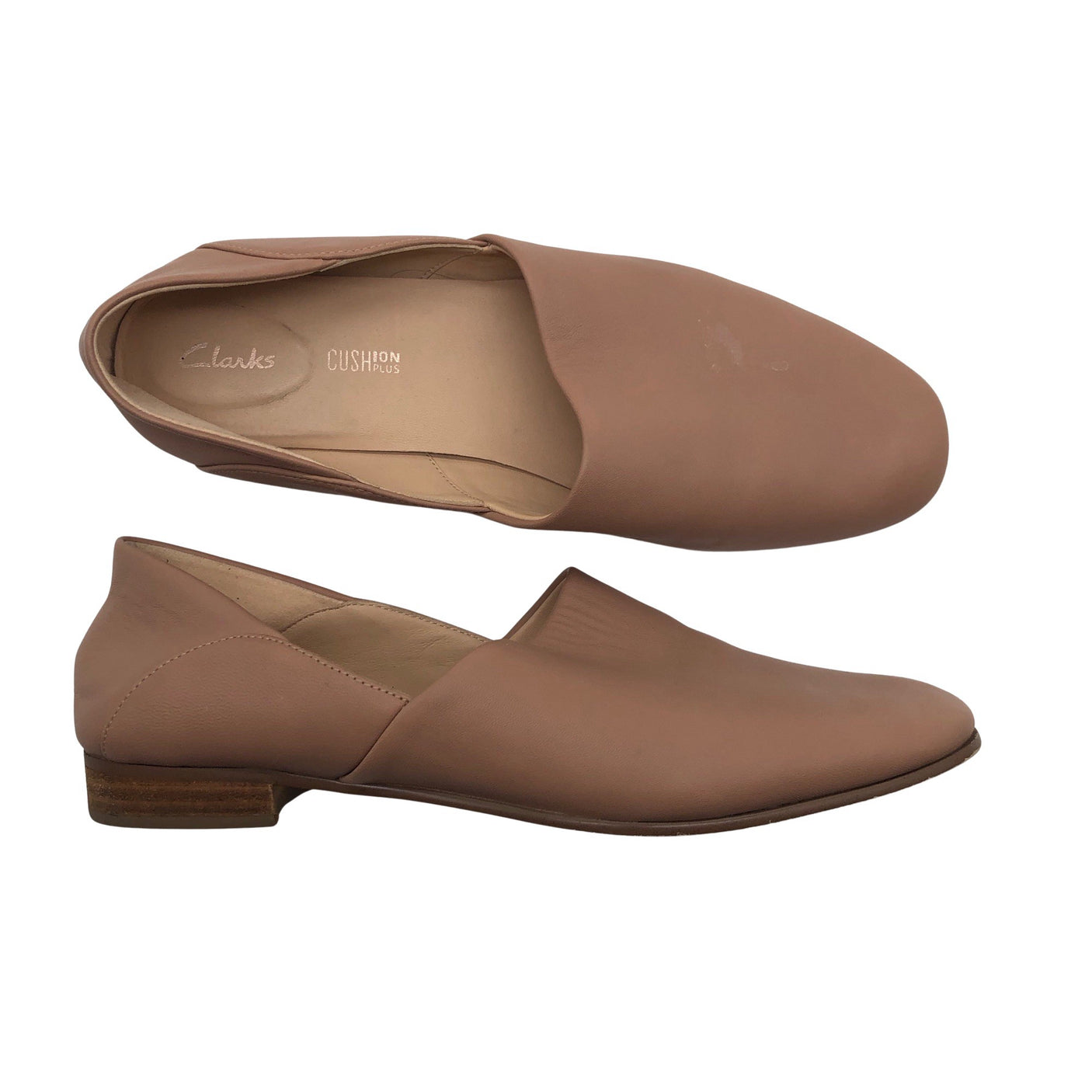 Naisten Clarks - Loaferit, koko 41 - Vaaleanpunainen (1)