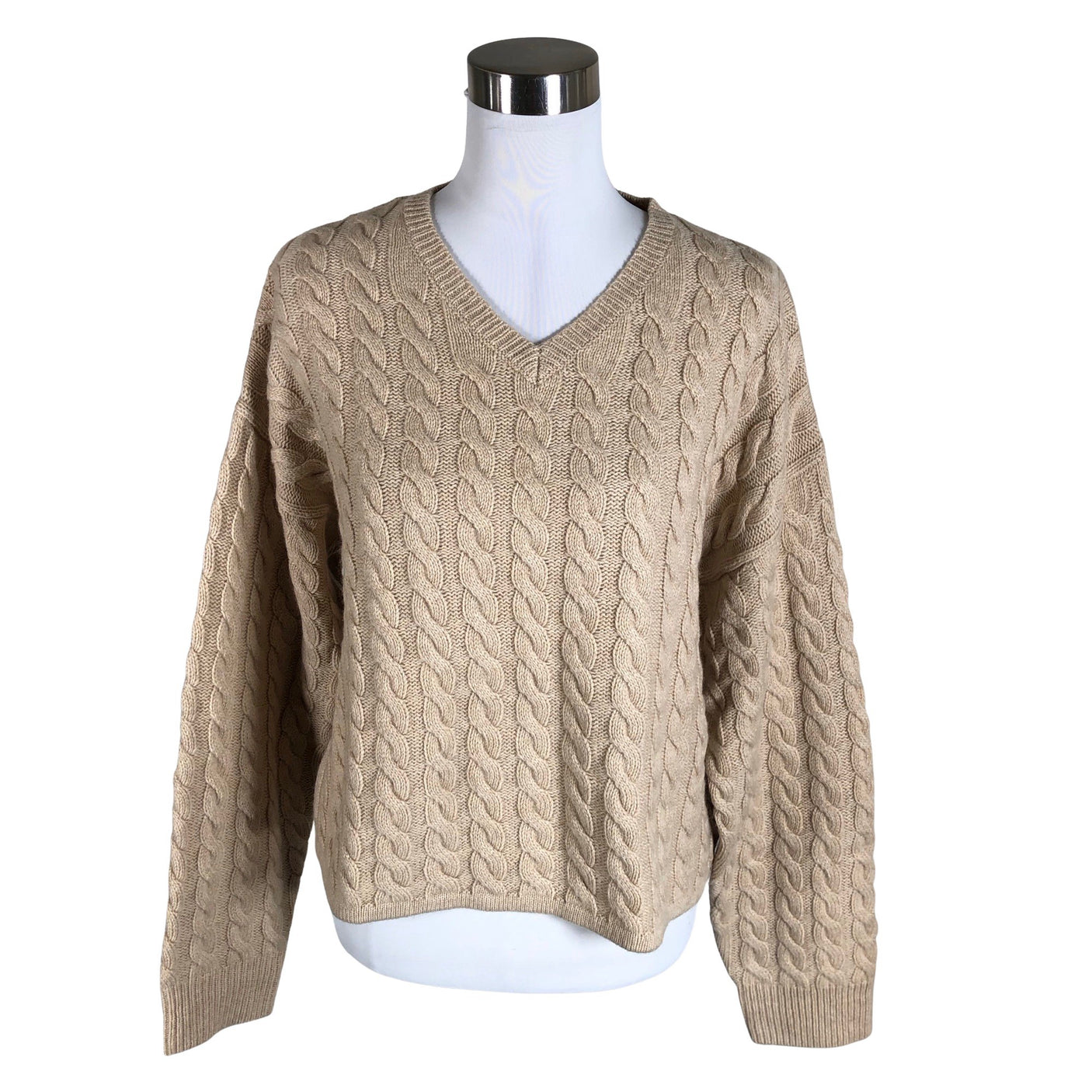 Naisten Levi's - Neulepaita, koko 38 - Beige (1)
