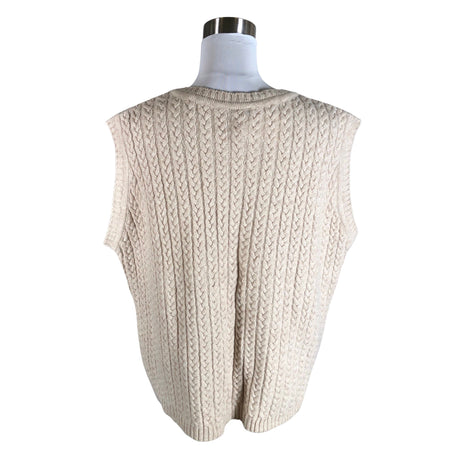 Naisten Papu - Neuleliivi, koko 38 - Beige (2)