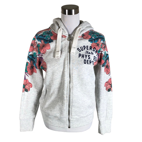 Naisten Superdry - Huppari, koko 40 - Harmaa ()