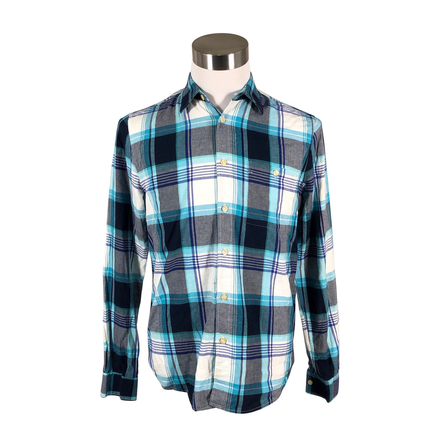 Miesten Vailent - Kauluspaita, koko M - Sininen (1)