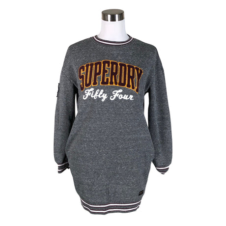 Naisten Superdry - Collegemekko, koko 36 - Harmaa ()