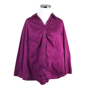 Naisten Lane Bryant - Kauluspaita, koko 48 - Violetti (1)