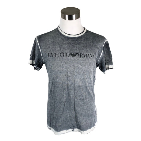 Miesten Emporio Armani - T-paita, koko L - Harmaa ()