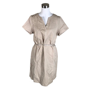 Naisten Global - Kotelomekko, koko 40 - Beige (1)